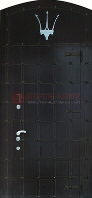 Металлическая арочная дверь ДА-22 высокого качества в Туле