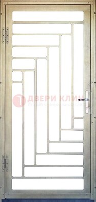 Железная решетчатая дверь с узором ДР-41 в Туле
