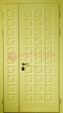 Салатовая тамбурная дверь ДТМ-28 в Туле