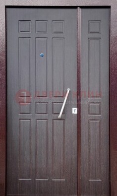 Коричневая тамбурная дверь ДТМ-30 в Туле