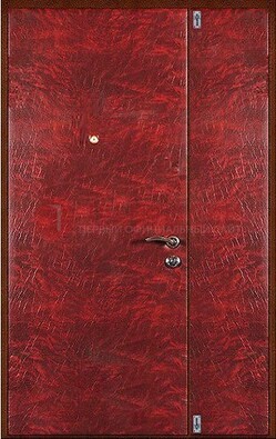 Красная тамбурная дверь ДТМ-33 в Туле